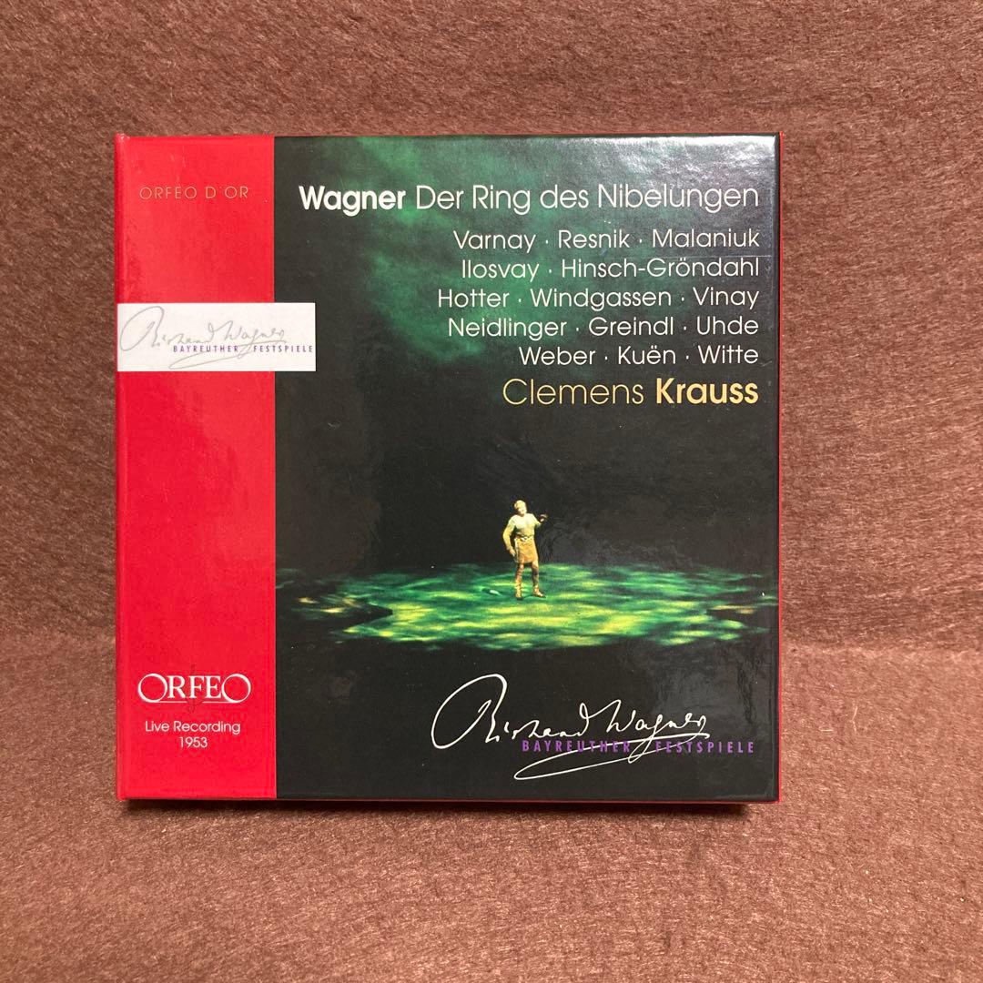 【CD未使用】ワーグナー: 楽劇《ニーベルングの指環》（13CD）クラウス指揮