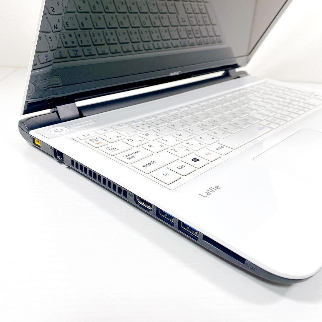 届いてすぐに使える✨事務作業OK✨快適SSD✨カメラ✨NECノートパソコン✨09