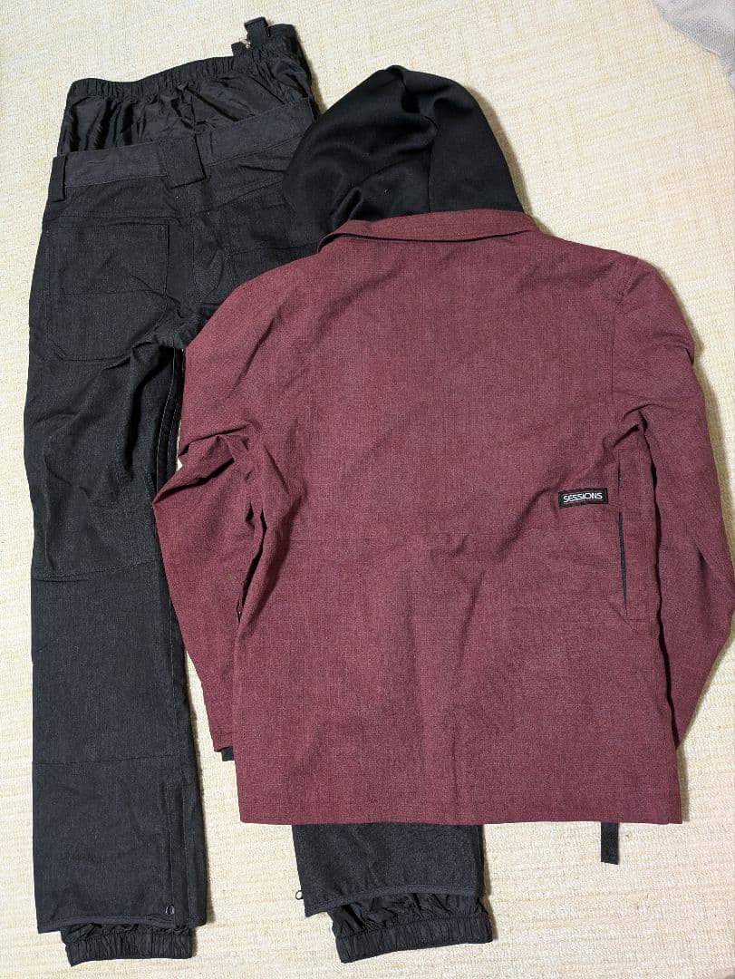 SESSIONSメンズスノボードスノボースキーウェア　サイズM