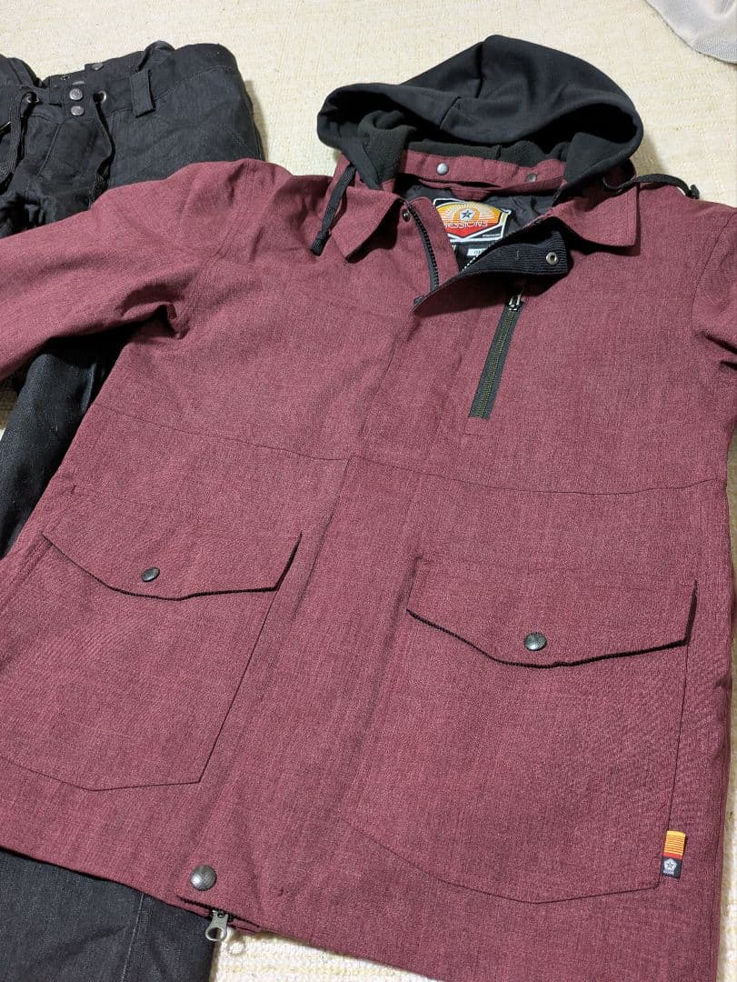 SESSIONSメンズスノボードスノボースキーウェア　サイズM