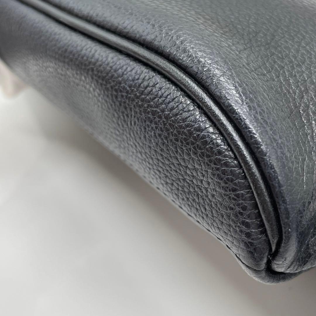 BN5547●LONGCHAMP ロンシャンレザー ボディーバッグウエストポーチ