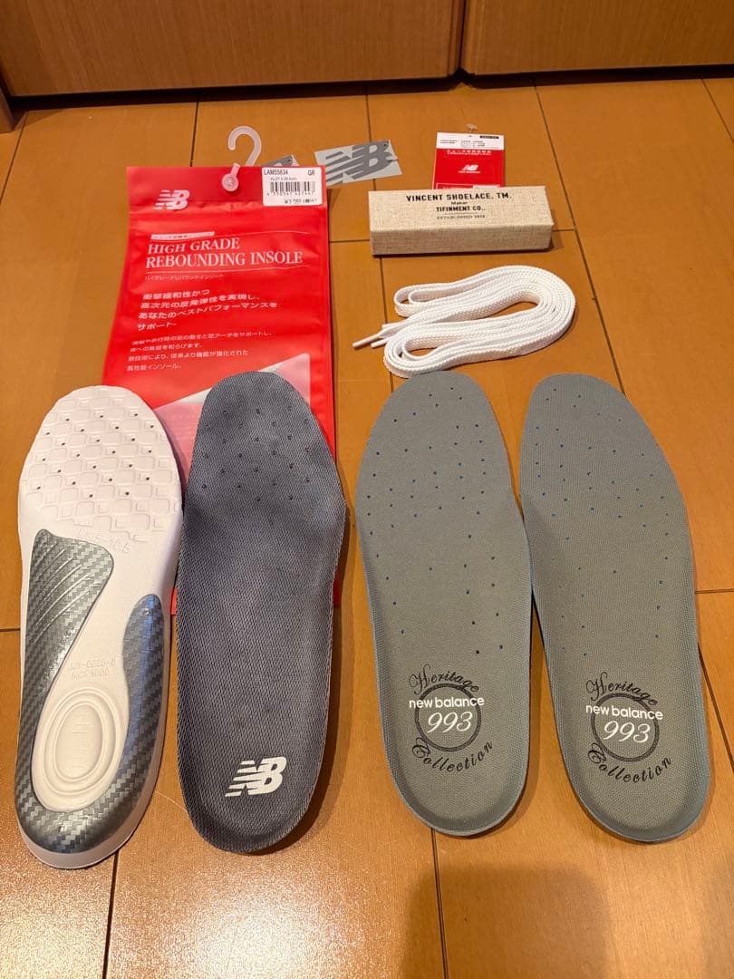 【2024年3月購入】純正インソール・紐付き MR993GL 28cm【美品】