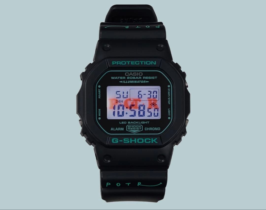 G-SHOCK x POTR DW-5600 ブラック