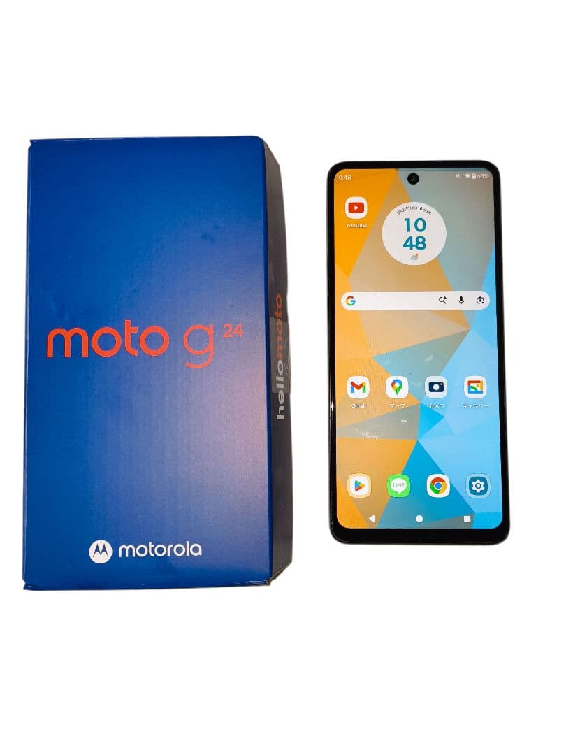 motorola moto g24 本体 オリジナルボックス付き