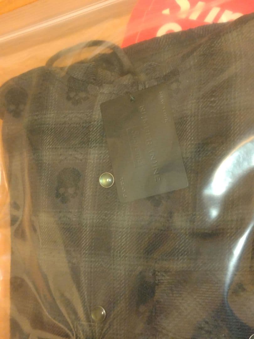 トップス Supreme NumberNine Hooded Flannel Shirt