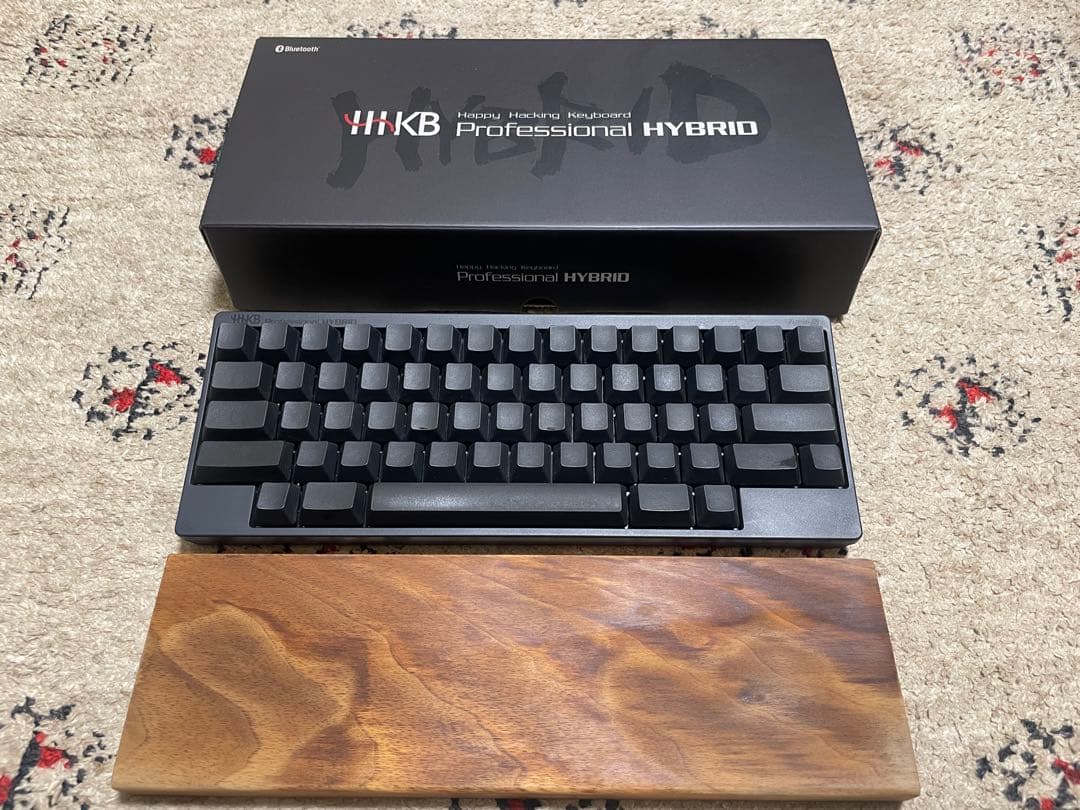 【美品】HHKB Professional HYBRID 無刻印　黒　US配列