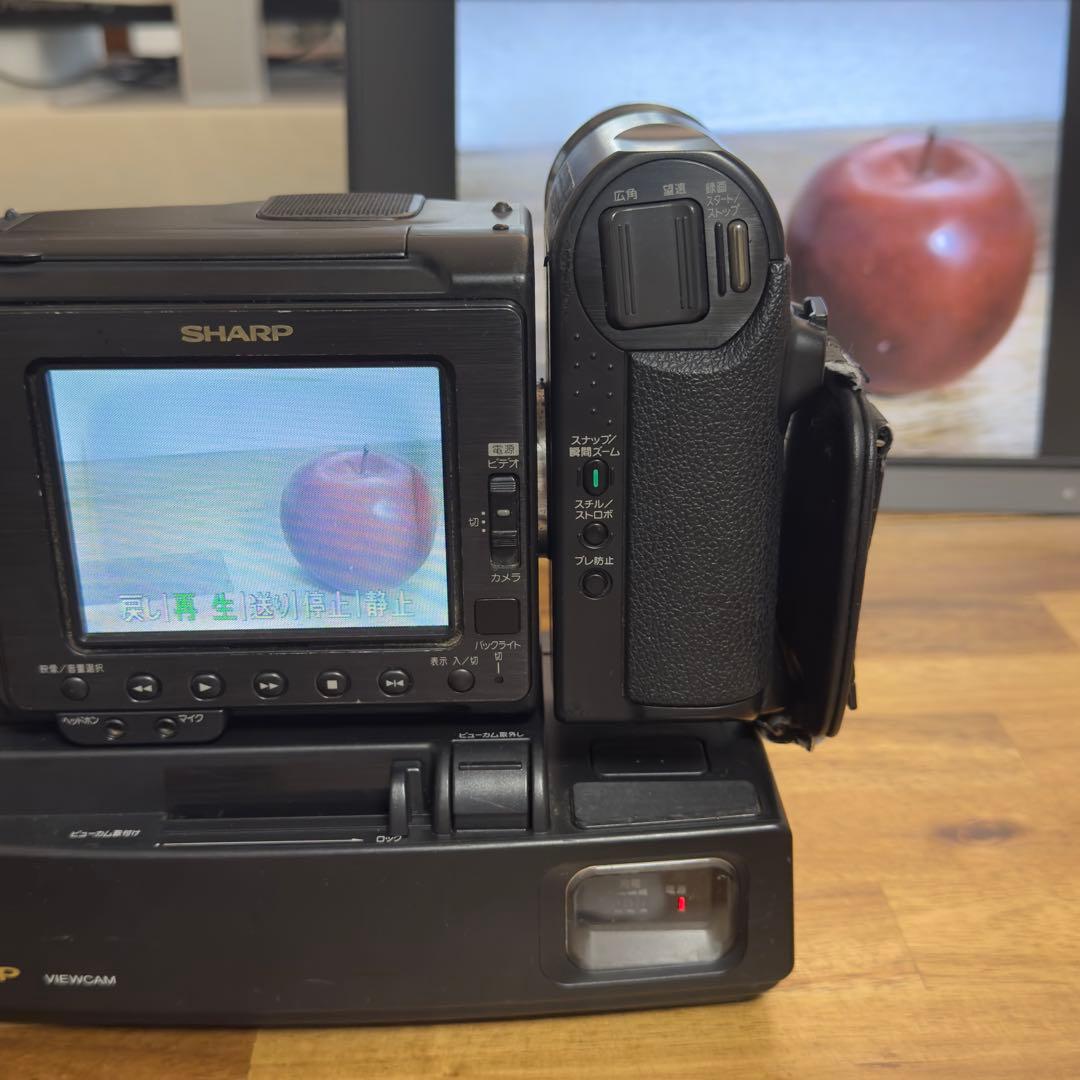 SHARP Hi8 ビデオカメラ VL-HL3 動作品