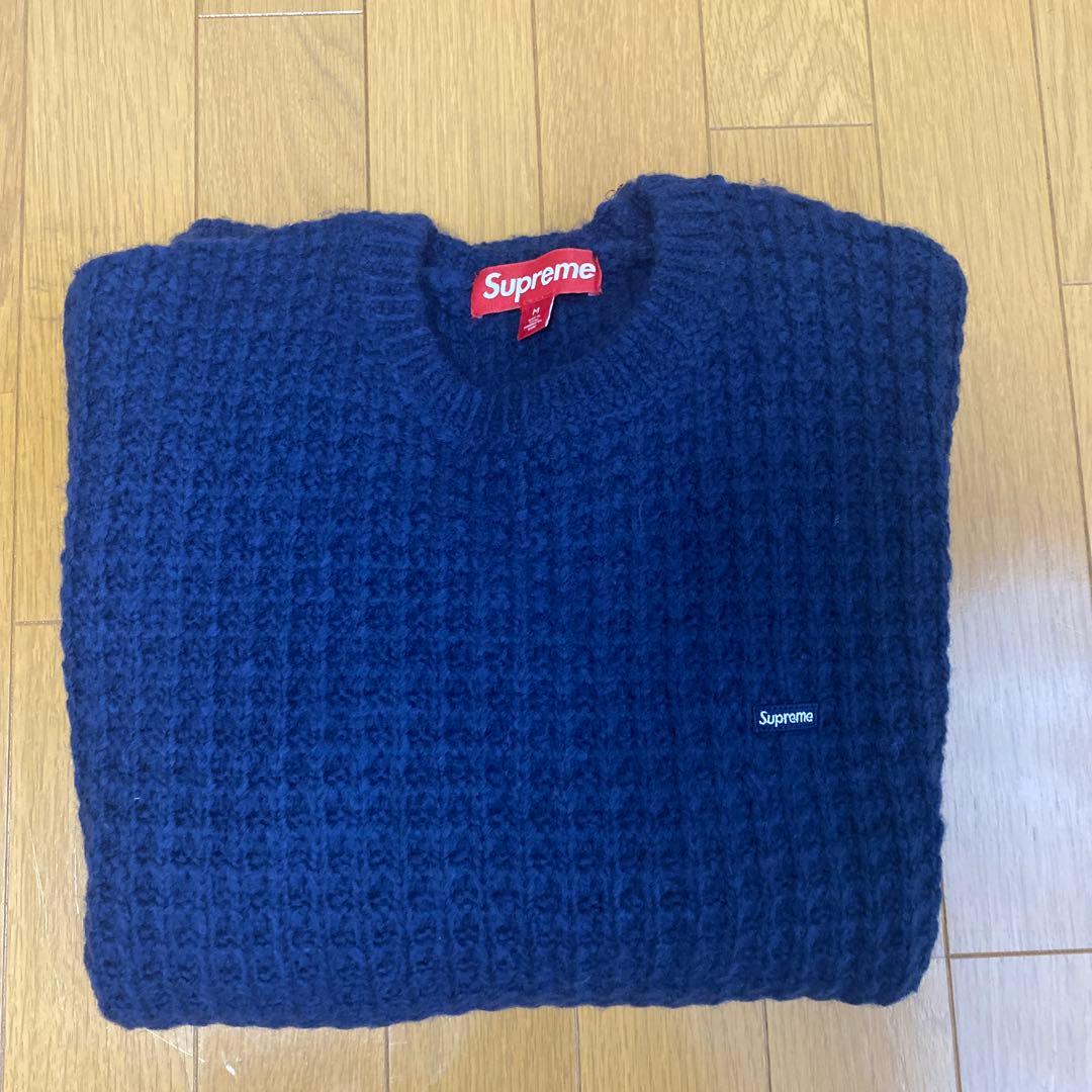トップス Small Box Waffle Sweater COLOR/STYLENavy