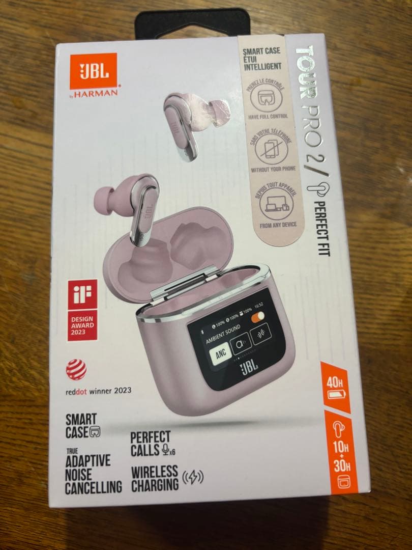 JBL Tour Pro 2 ワイヤレスイヤホン ピンク