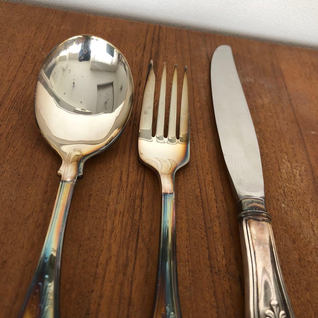 ビンテージ　USN インターナショナル シルバー カンパニーカトラリー　米国海軍