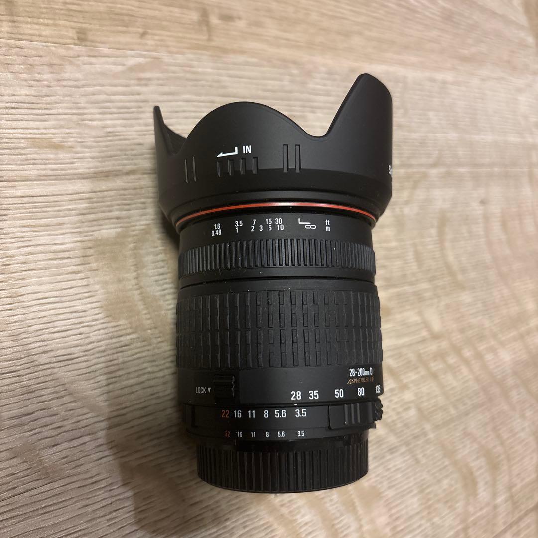 SIGMA 28-200mm f/3.5-5.6 DC ズームレンズ