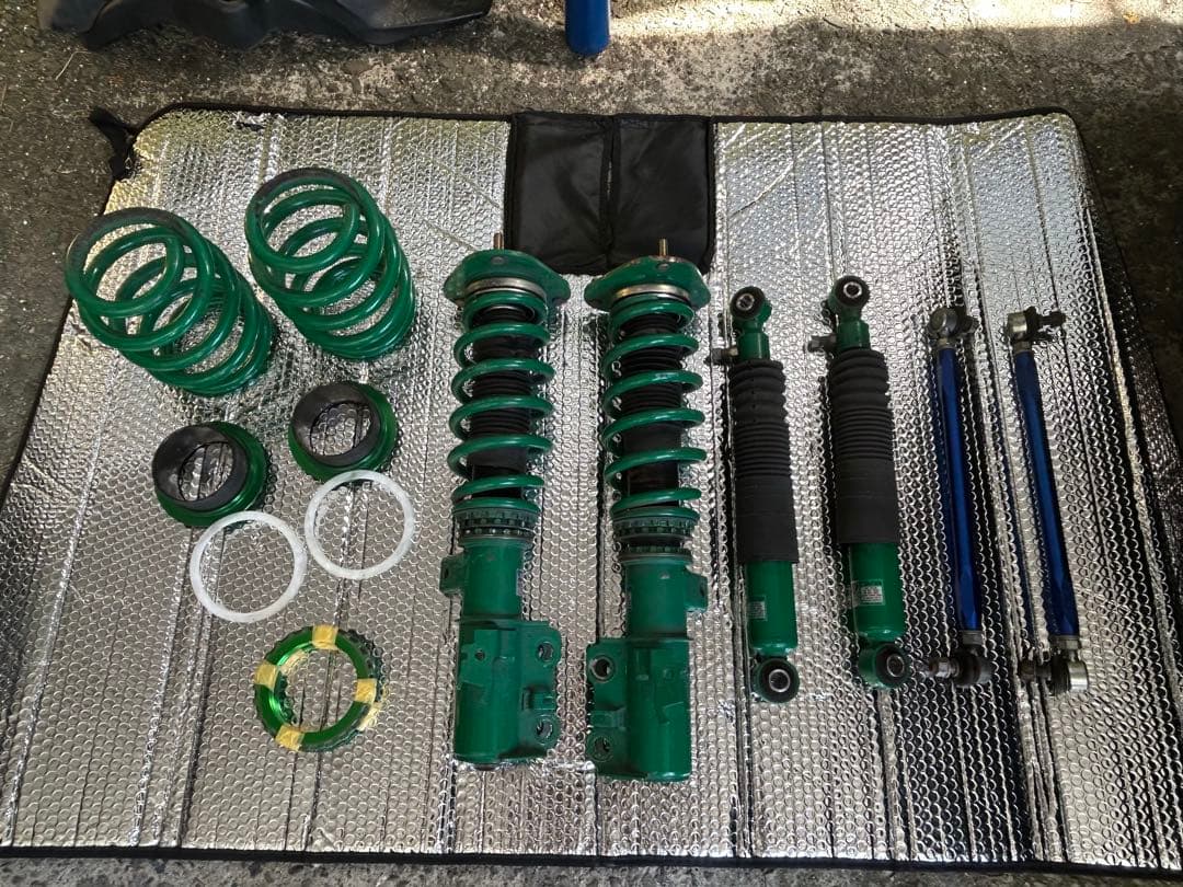 30アルファード ヴェルファイア 車高調 TEINFREXZ スタビライザー付き