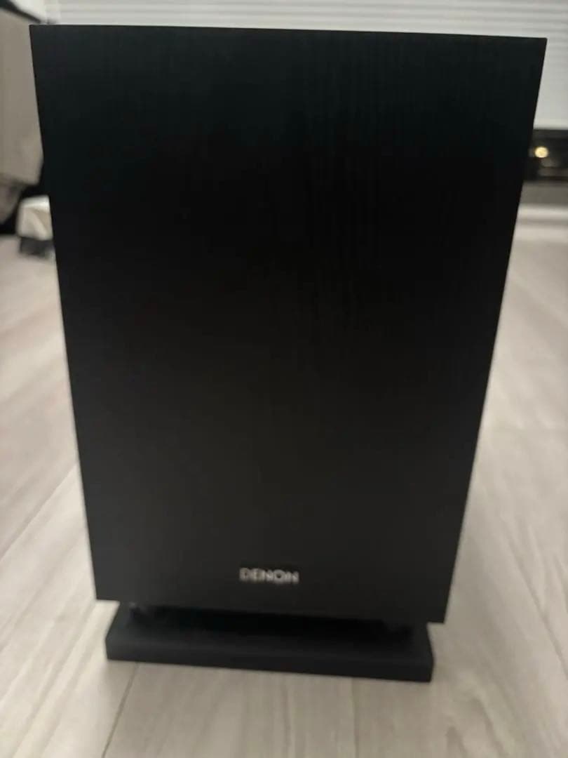DENON ブラック サブウーファー DSW-37