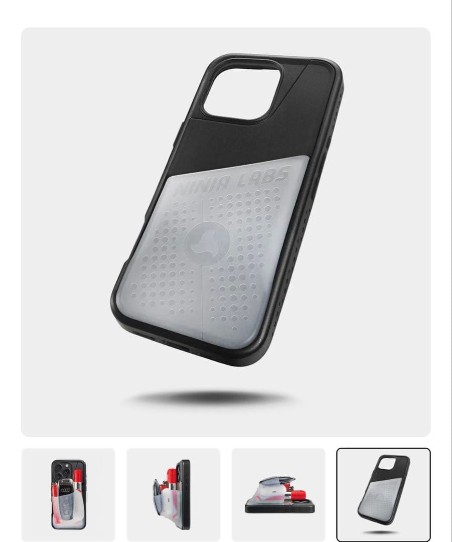 iPhoneアクセサリー Ninja Labs Flex Pouch - iPhone16Pro