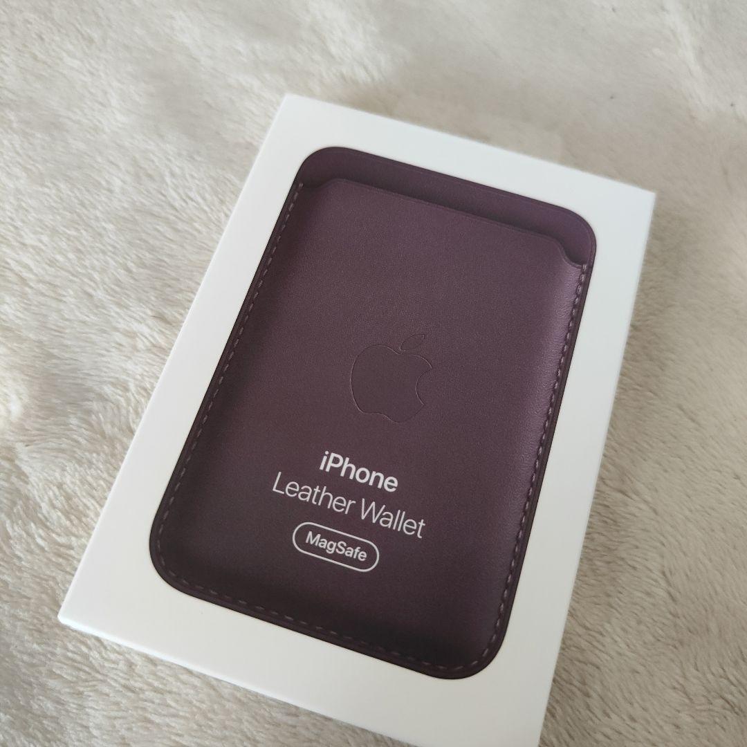 J*M様 アップル純正　magsafe対応iphone レザーウォレット