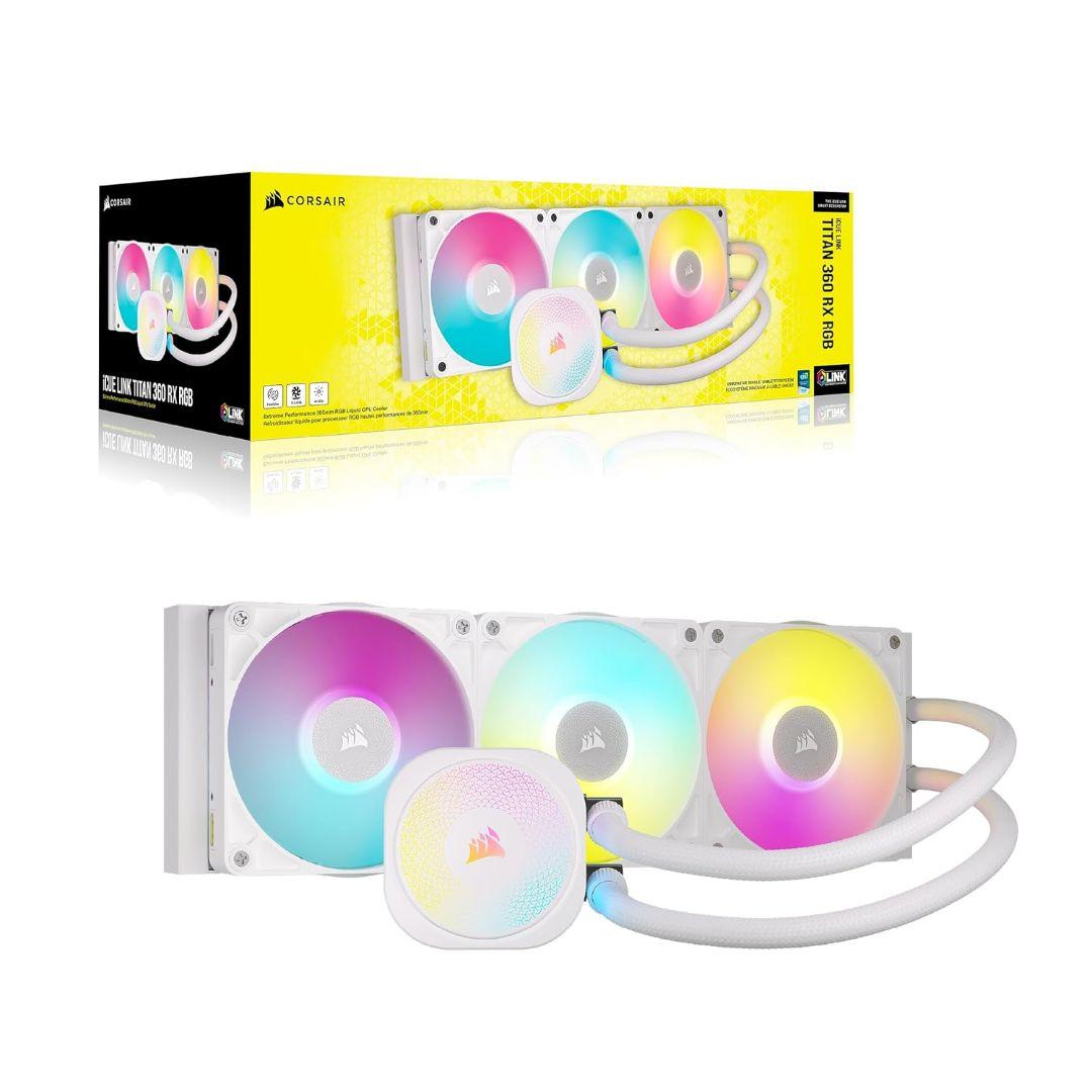 CORSAIR iCUE LINK TITAN 360 RX RGB 水冷式