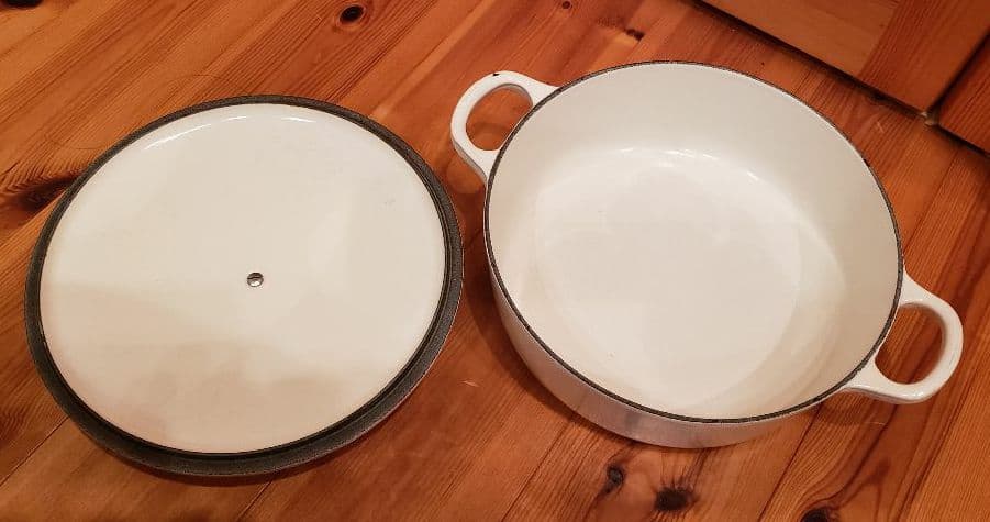 ●LE CREUSET●希少●パウダーピンク●ココットジャポネーズ●22㎝●