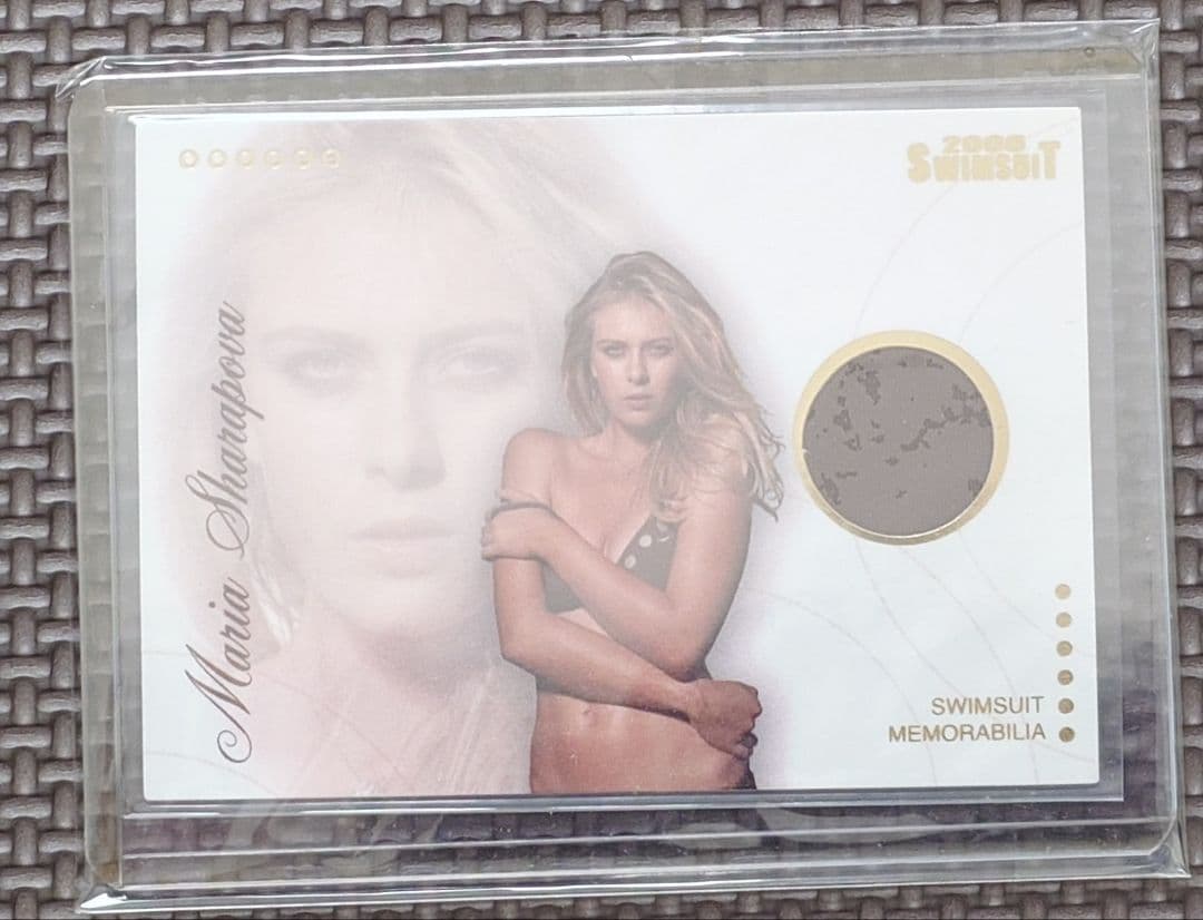 シャラポワ 水着カード Maria Sharapova メモラビリアカード