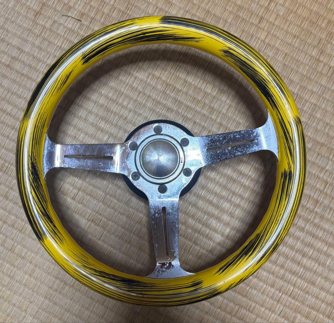 悪魔のz　ステアリングハンドル