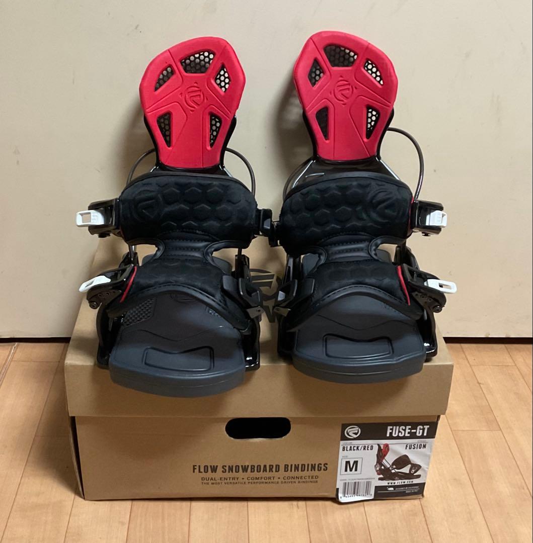 Flow FUSE-GT ビンディング M ブラック/レッド