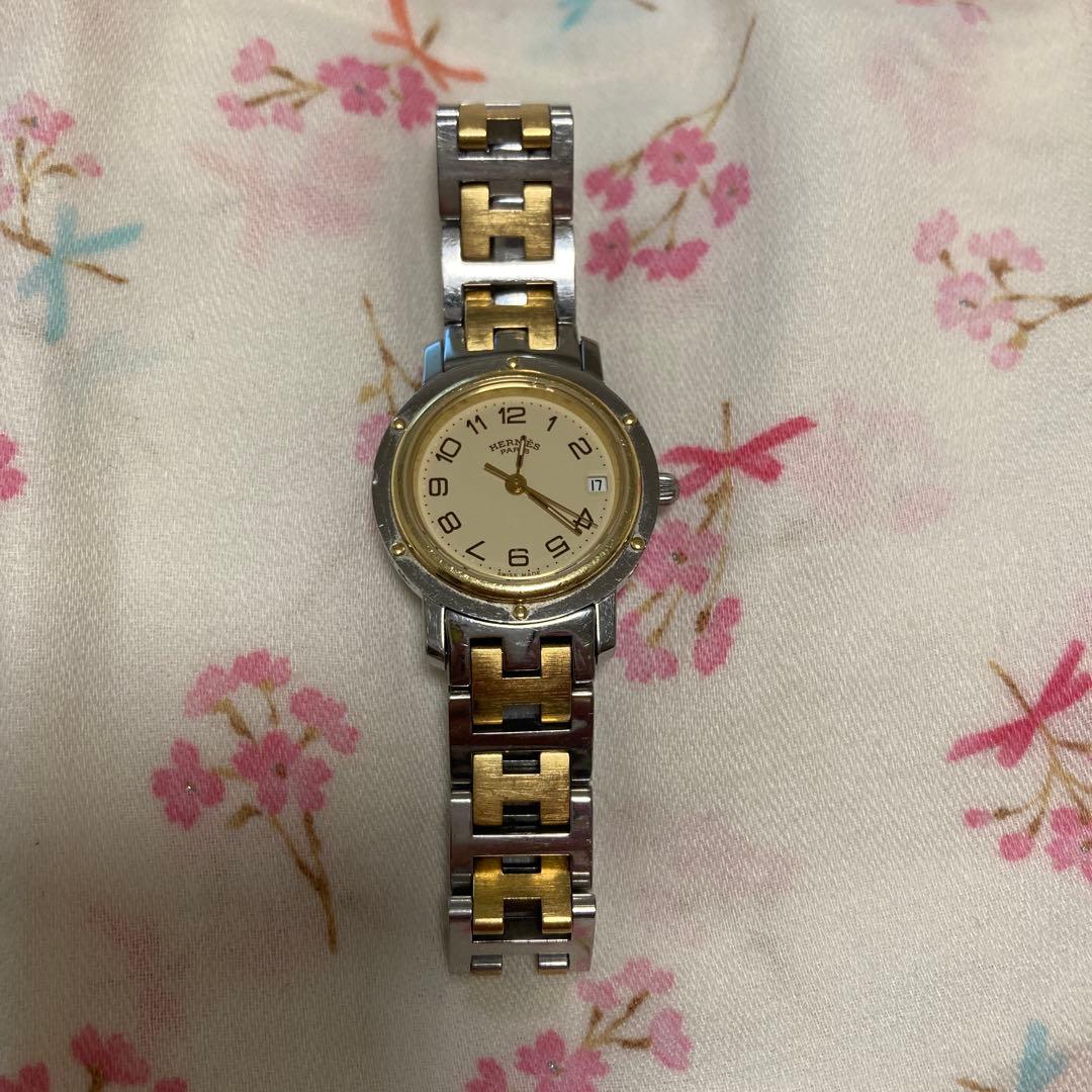 最終価格　エルメス クリッパー CL4.220 HERMES レディース 腕時計