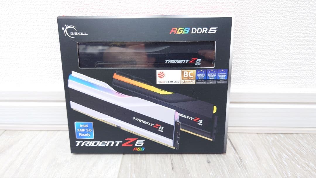 G.SKILL TRIDENT Z5 RGB DDR5 メモリ16GB×2枚
