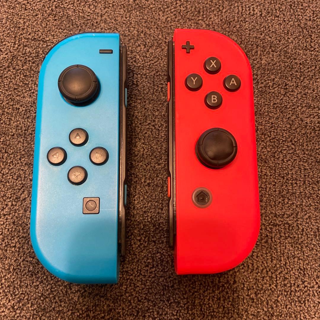 Nintendo Switch 本体 青/赤 付属品あり