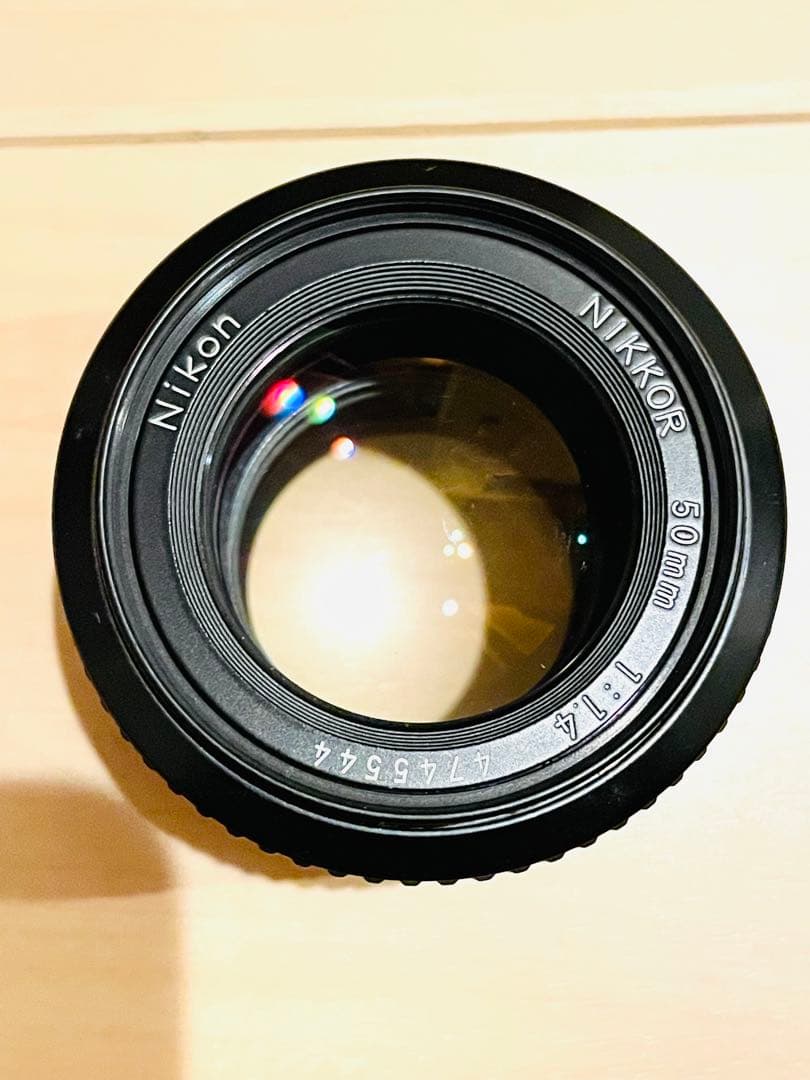 美品Nikon FM NIKKOR 50mm F1.4レンズ付　 一眼レフカメラ