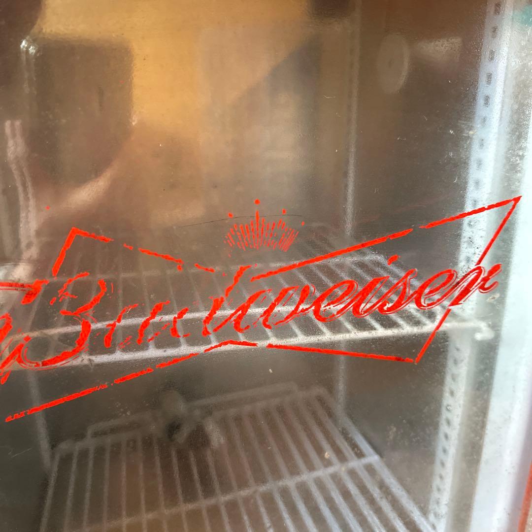 a*】様 アメリカ直輸入！バドワイザーの激レア冷蔵庫です！置くだけでアメリカンな