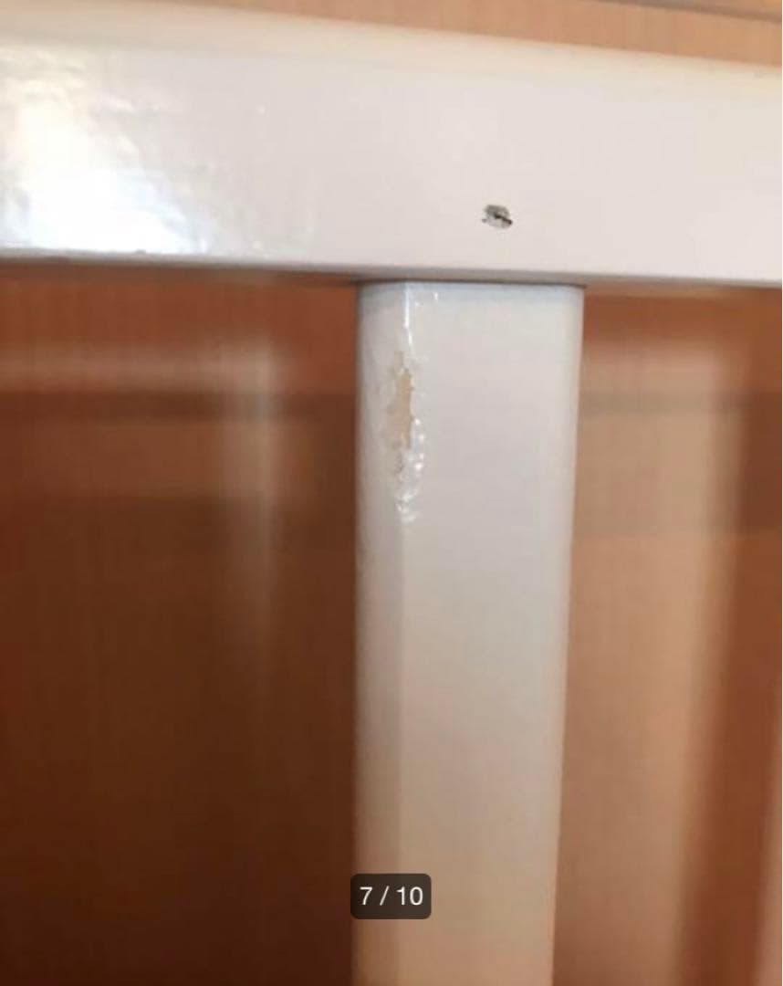 い*読様 カトージ KATOJI ベビーベッド　ホワイト　ハイシート