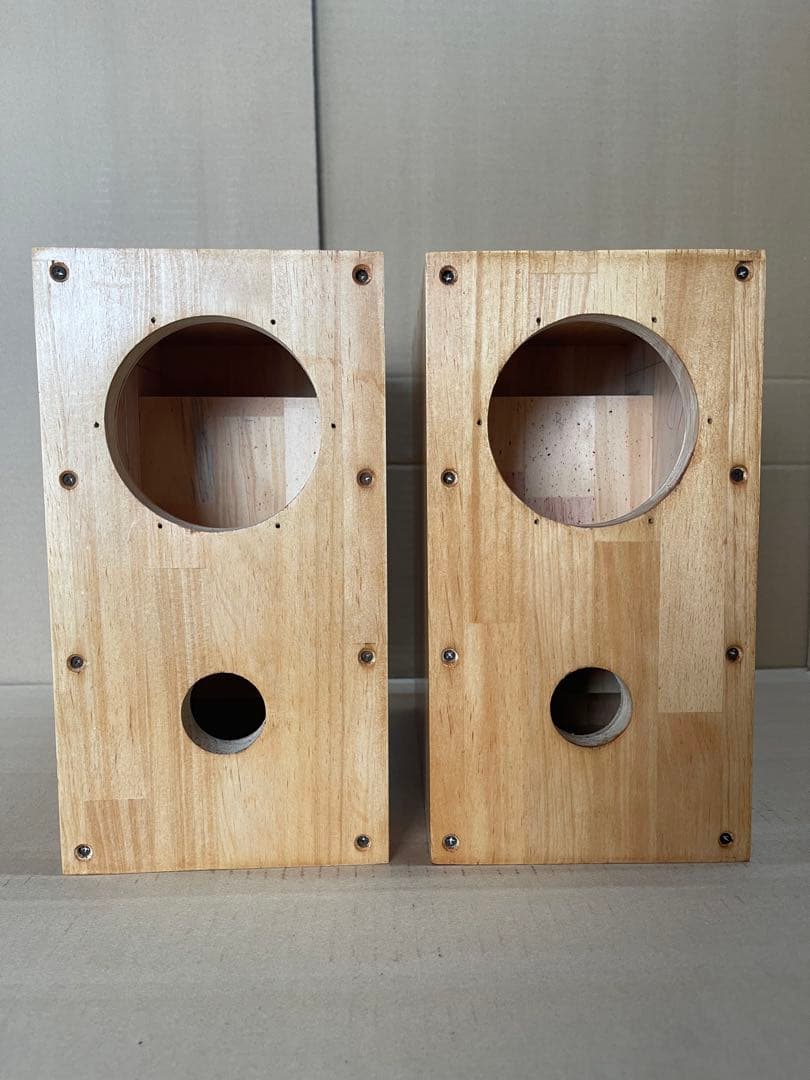 wooden5バスレフバックロード　自作スピーカー