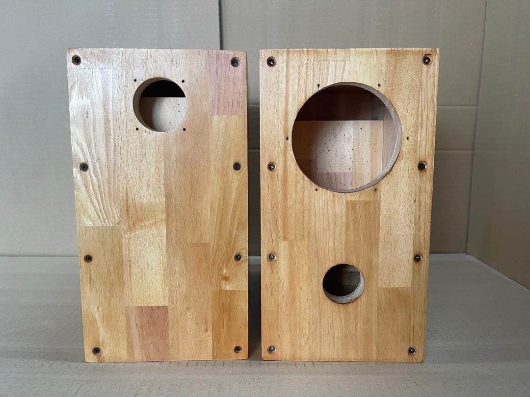 wooden5バスレフバックロード　自作スピーカー