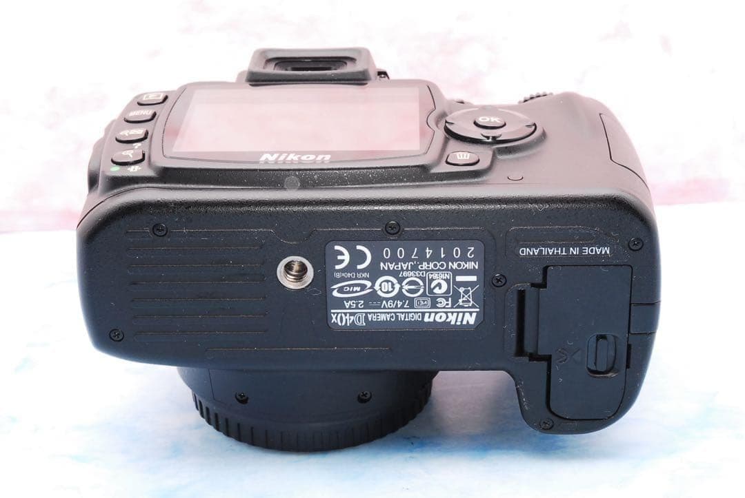 Nikon D40X★デビュー向け★Wレンズ★一眼レフカメラ★バッテリー2個