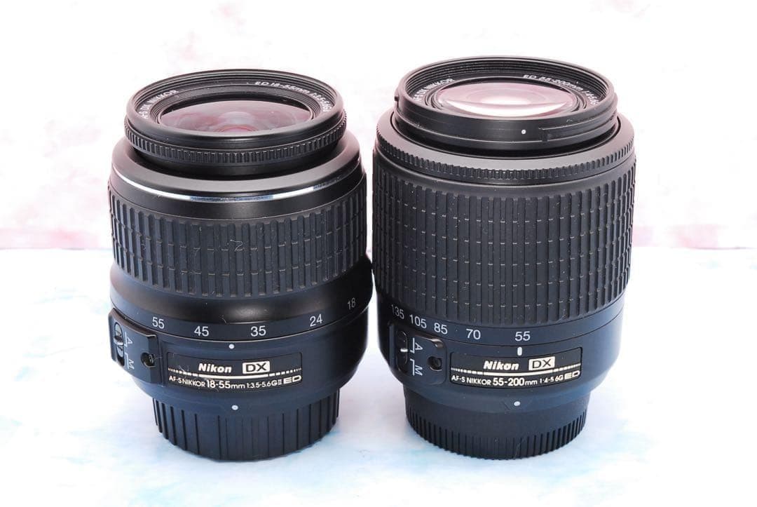 Nikon D40X★デビュー向け★Wレンズ★一眼レフカメラ★バッテリー2個