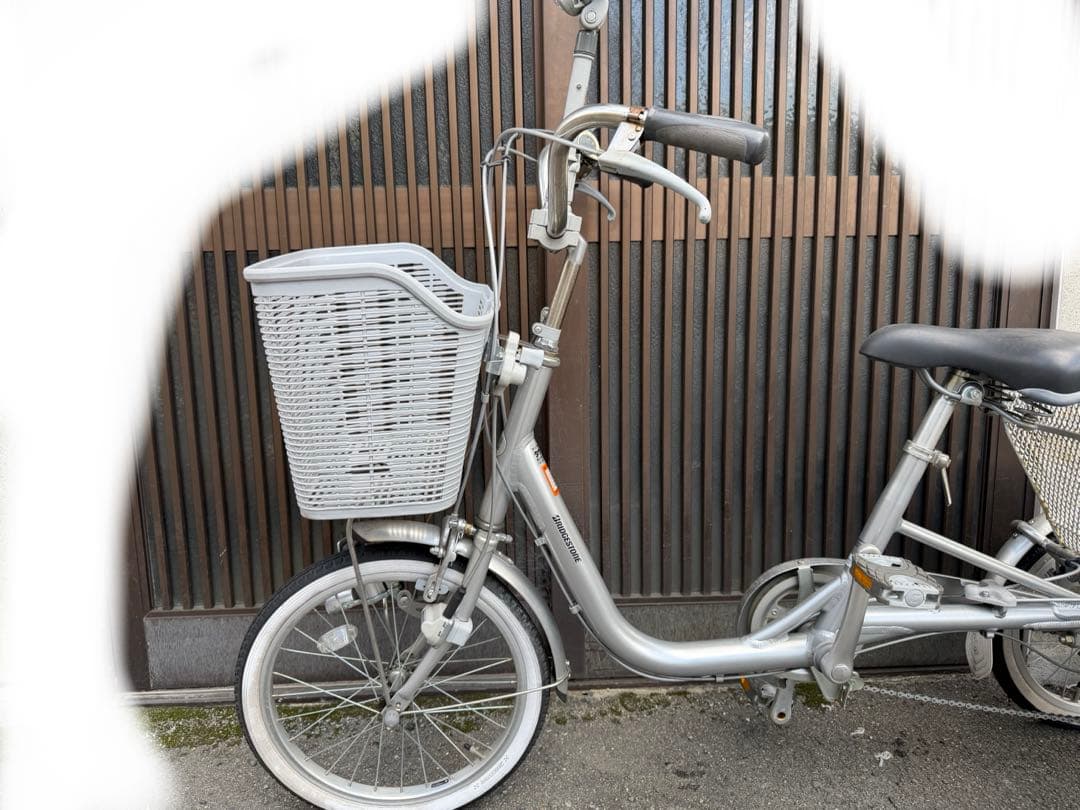 値下げ！ブリヂストン三輪自転車シルバー、大人用、高齢者用）