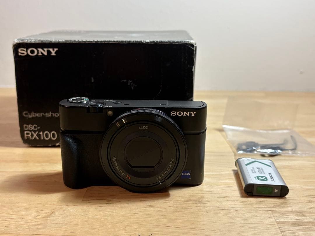 Sony DSC-RX100 初代後期 本体 + バッテリー1個 ジャンク扱い