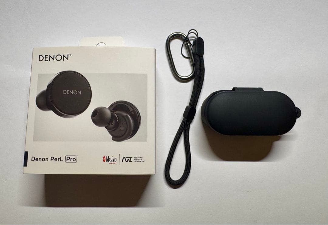 Denon PerL Pro 本体 + シリコンケース、ストラップ