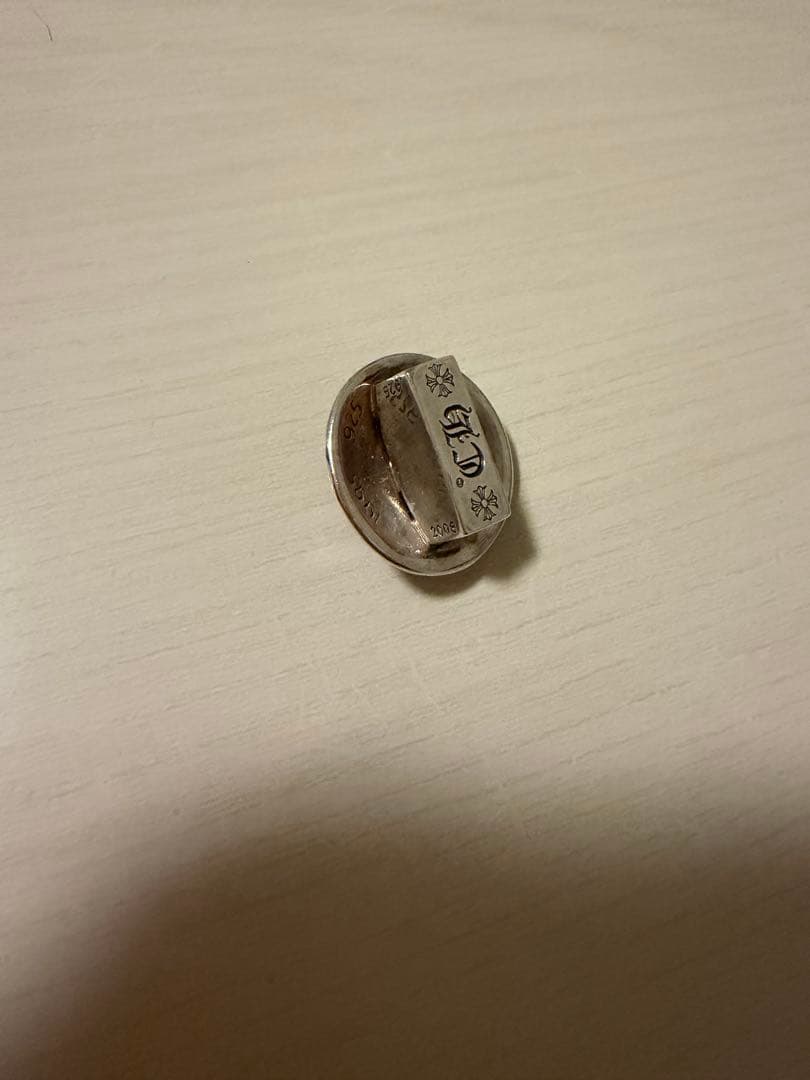 クロムハーツ CHROME HEARTSクロスボール ヘアゴム コンチョ SV