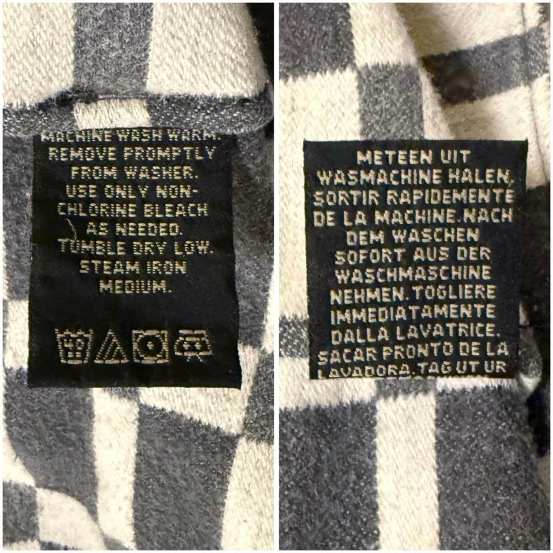 古着 90s RRL ダブルアールエル 三ツ星タグ オープンカラー シャツ