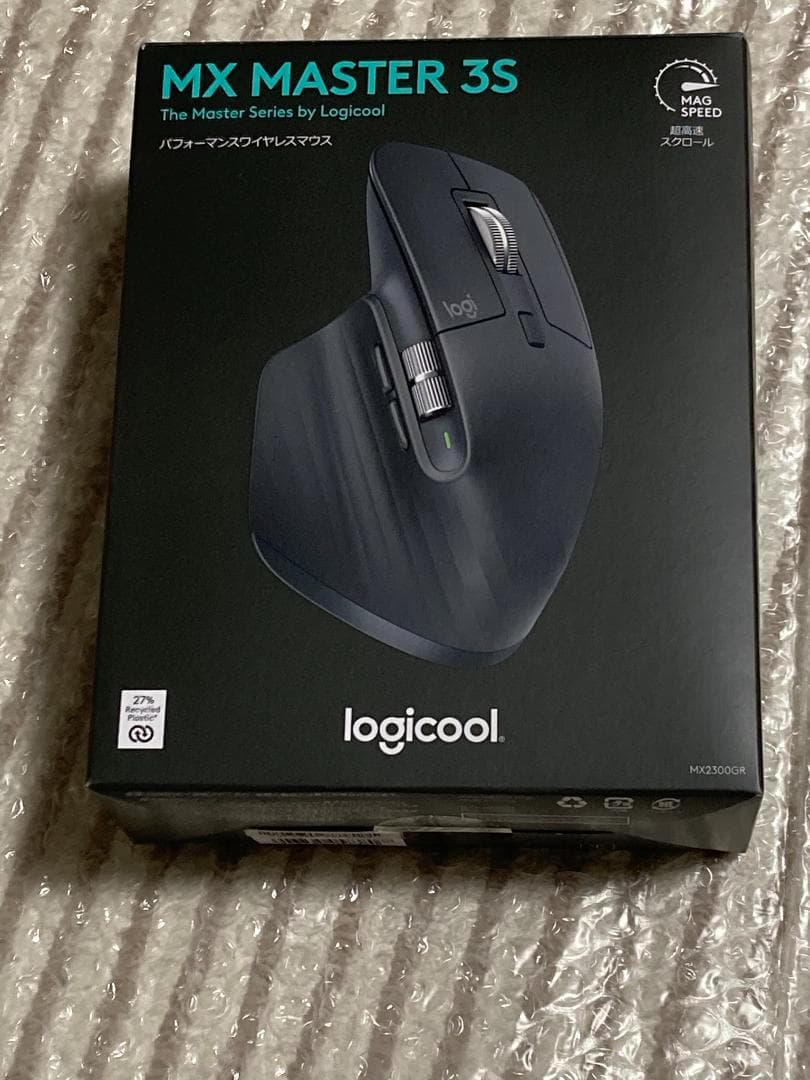 logicool パフォーマンスワイヤレスマウス MX MASTER 3S