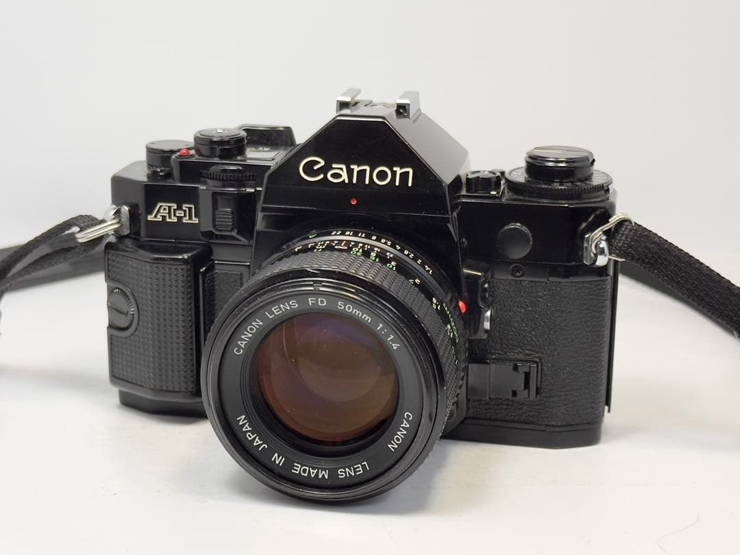Canon A-1 フィルム一眼レフカメラ NEW FD f/1.4レンズ付