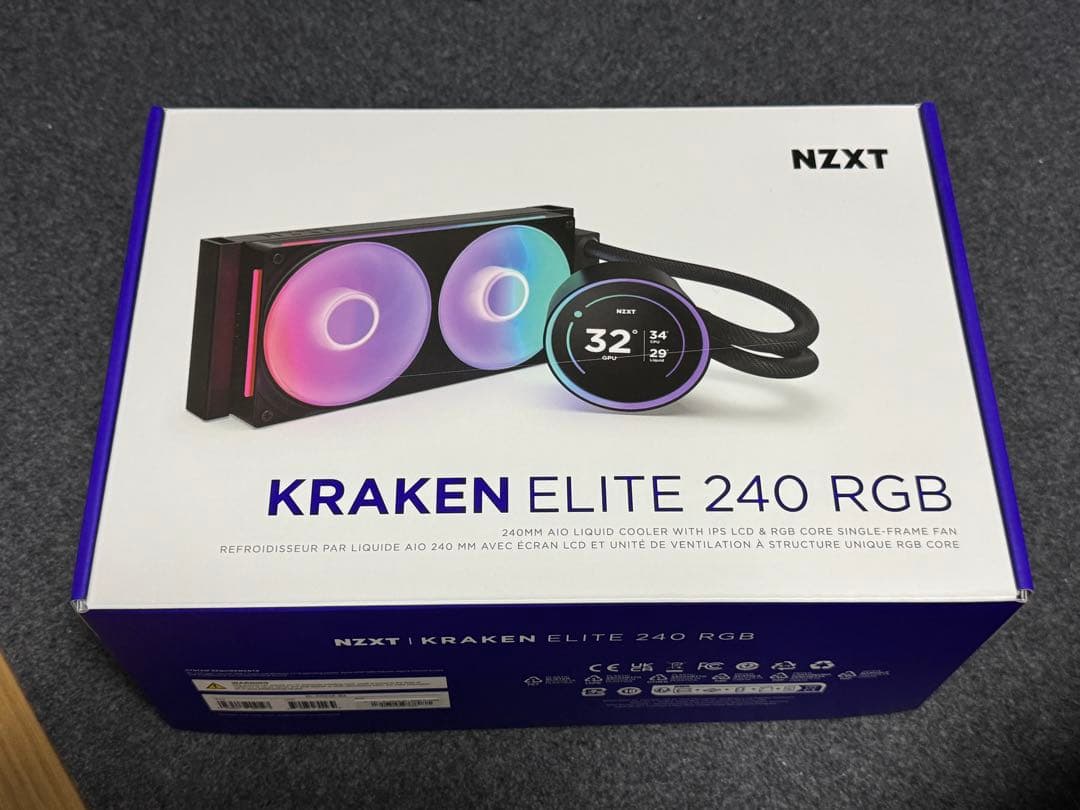 NZXT KRAKEN ELITE 240 RGB v2 本体