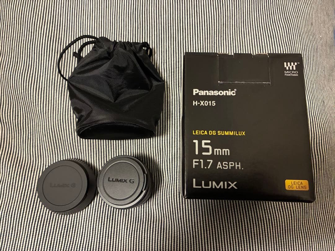 パナソニック　LEICA DG SUMMILUX 15mm f.17 ASPH