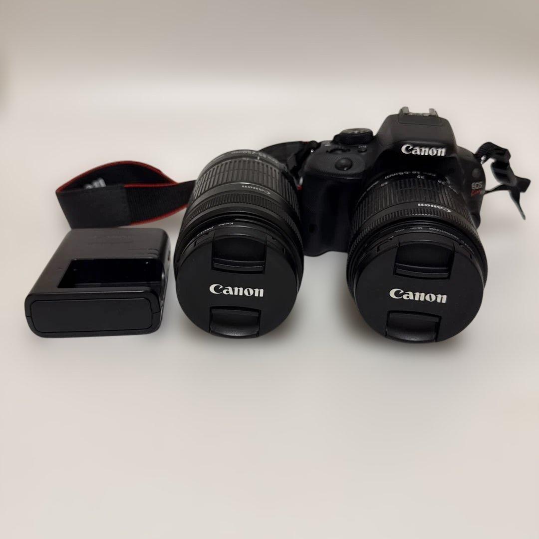 しろくろ　Canon EOS Kiss X7 ダブルレンズセット