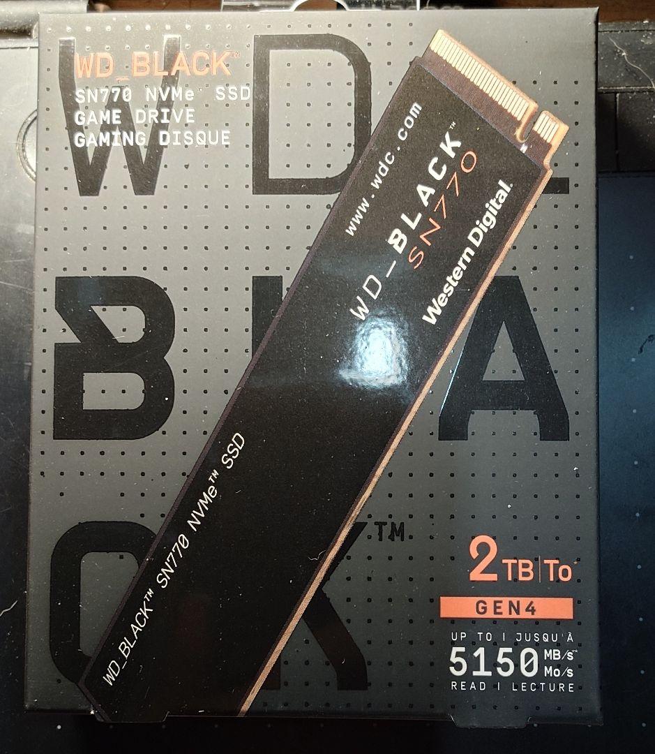 t*n様 WD_BLACK SN770 2TB NVMe SSD