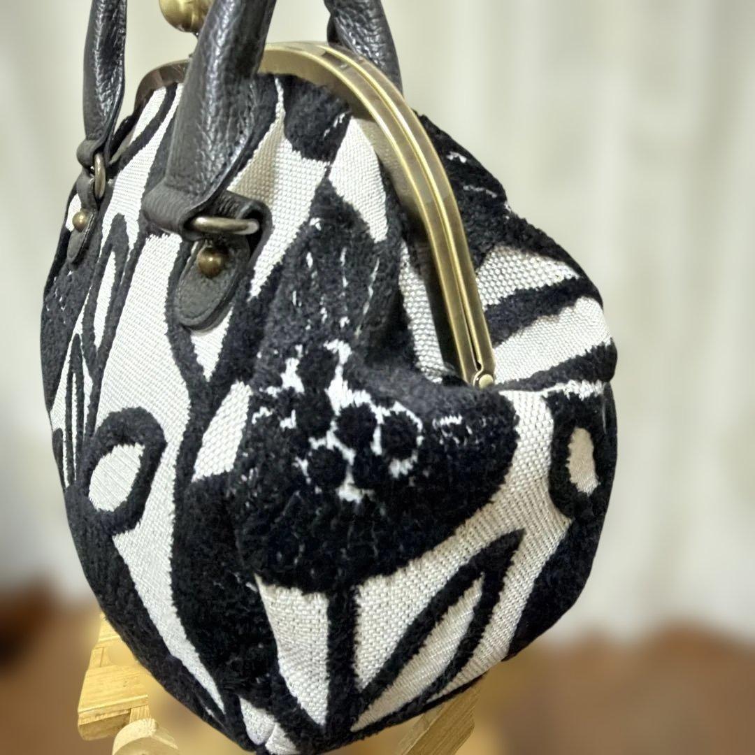 [美品] SOAR SOLe ソアソウル　ゴブラン織　がまくち型バック　お洒落