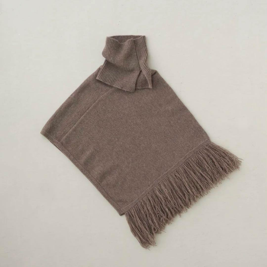 WONDER FULL LIFE TAKt ニットマント ポンチョ