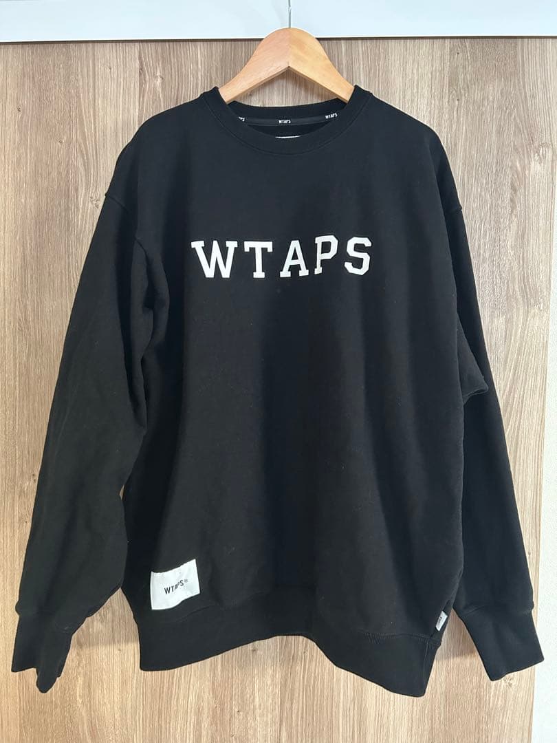 ※つば男　25SS WTAPS スウェットブラック02