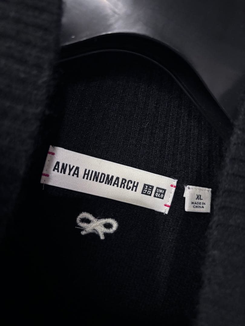 UNIQLO ANYA HINDMARCH カシミヤハイネックセーター XL