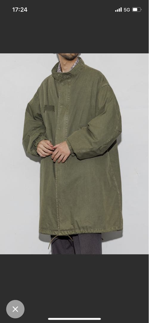 M65 LINER SET/モッズコート/ライナー セット 試着のみ